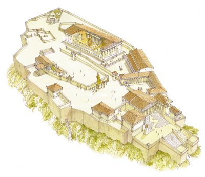 Acropolis, Athens by Fernando Aznar Cenamor